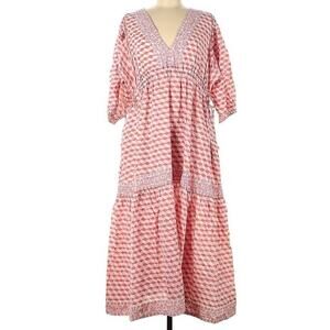 Women’s Daydress Dress Pink Long Maxi Size OS